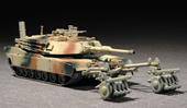 Trumpeter 07278 M1A1 with Mine Roller Set 1:72