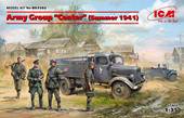 ICM DS3502 Army Group Center (Summer 1941 Kfz1,Typ L3000S,German Infantry,4 figures) 1:35