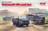 ICM DS3503 Wehrmacht Off-road Cars (Kfz1,Horch 108 Typ 40 L1500A) 1:35