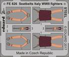 Eduard FE826 Seatbelts Italy WWII for ICM Steel 1:48