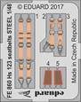 Eduard FE860 Hs 123 seatbelts Steel for Gaspatch Mode 1:48