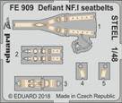 Eduard FE909 Defor ICMant Nfor ICM seatbelts Steel forAirfix 1:48