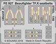 Eduard FE927 Beaufighter TF.X seatbelts Steel forRevell 1:48