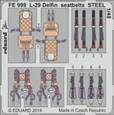 Eduard FE999 L-29 Delfin seatbelts Steel for AMK 1:48