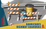 MENG SPS-013 Barricades & Highway Guardrail 1:35