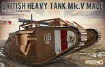 MENG TS-020 British Heavy Tank Mk. V Male 1:35