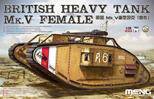 MENG TS-029 British Heavy Tank Mk.V Female 1:35