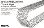 MENG SPS-029 Single-Pin Tracks for T-72 & T-90 Main Battle Tanks (Cement-Free Workable) 1:35