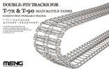 MENG SPS-030 Double-Pin Tracks for T-72 & T-90 Main Battle Tanks (Cement-Free Workable) 1:35