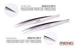 MENG MTS-035 Precision Flat-Tip Tweezers 