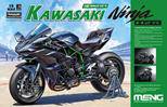 MENG MT-001s Kawasaki Ninja H2R (Pre-colored Edition) 1:9