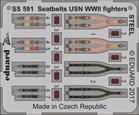 Eduard SS591 Seatbelts USN WWII fighters Steel 1:72