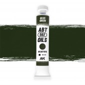 Abteilung 502 ABT615 Olive Green 20 ml - Abteilung 502 Oil paint