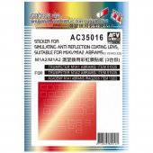 AFV-Club AC35016 Sticker Anti Reflection for M1A1/M1A2 1:35