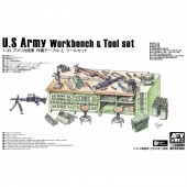 AFV-Club AF35302 U.S. Army Workbench & Tool Set 1:35