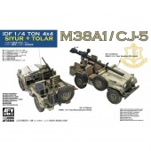 AFV-Club AF35S99 IDF 1/4 Ton 4x4 SIYUR and TOLAR M38A1/CJ-5 1:35
