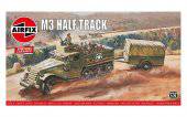 Airfix A02318V M3 Half Track & 1 Ton Trailer, Vintage Classics 1:76