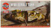 Airfix A02337V WWI Female Tank, Vintage Classics 1:76