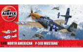 Airfix A05138 North American P51-D Mustang (Filletless Tails) 1:48