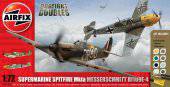 Airfix A50135 Dogfight Doubles Supermarine Spitfire MkIa/ Messerschmitt Bf109E-4 1:72