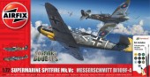 Airfix A50194 Supermarine Spitfire Mk.Vc vs Bf109F-4 Dogfight Double 1:72