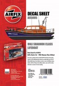 Airfix A65005 Decal Sheet - RNLI Shannon Class Lifeboat (A55015) 1:72