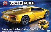 Airfix J6026 QUICKBUILD Lamborghini Aventador - Yellow 