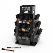 AK Interactive AK EXP RCM Real Colors Markers Rotating Display