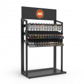 AK Interactive AK EXPH012 Weathering Selection Display Table Display