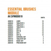 AK Interactive AK EXPMOD0019 Essential Brushes