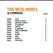 AK Interactive AK EXPMOD0038 True Metal Module