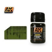 AK Interactive AK024 STREAKING GRIME FOR DARK VEHICLES  - Weathering Products (35 ml)