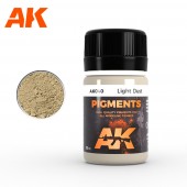 AK Interactive AK040 LIGH DUST  (35 ml) - Pigment Colors