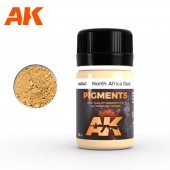 AK Interactive AK041 NORTH AFRICA DUST  (35 ml) - Pigment Colors