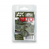 AK Interactive AK073 NATO WEATHERING SET