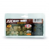 AK Interactive AK077 HEAVY MUDDY SET