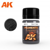 AK Interactive AK086 DARK STEEL  (35 ml) - Pigment Colors
