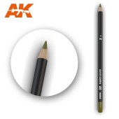 AK Interactive AK10006 Watercolor Pencil Olive Green (1 piece )