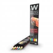AK Interactive AK10045 WATERCOLOR PENCIL SET BASICS SET