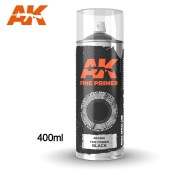 AK Interactive AK1009 Fine Primer Black - Spray 400ml