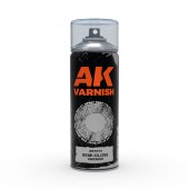 AK Interactive AK1014 Semi-Gloss varnish - Spray 400ml (Includes 2 nozzles)