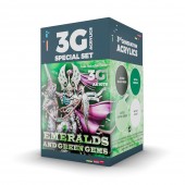 AK Interactive AK1078 WARGAME COLOR SET. EMERALDS AND GREEN GEMS