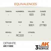 AK Interactive AK11002 Offwhite 17ml
