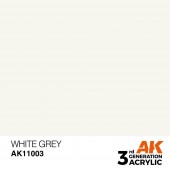 AK Interactive AK11003 White Grey 17ml