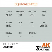 AK Interactive AK11011 Blue-Grey 17ml