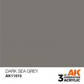 AK Interactive AK11015 Dark Sea Grey 17ml