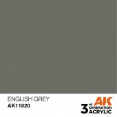 AK Interactive AK11020 ENGLISH Grey 17ml