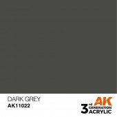AK Interactive AK11022 Dark Grey 17ml