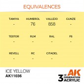 AK Interactive AK11036 Ice Yellow 17ml