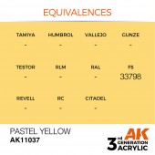 AK Interactive AK11037 Pastel Yellow 17ml